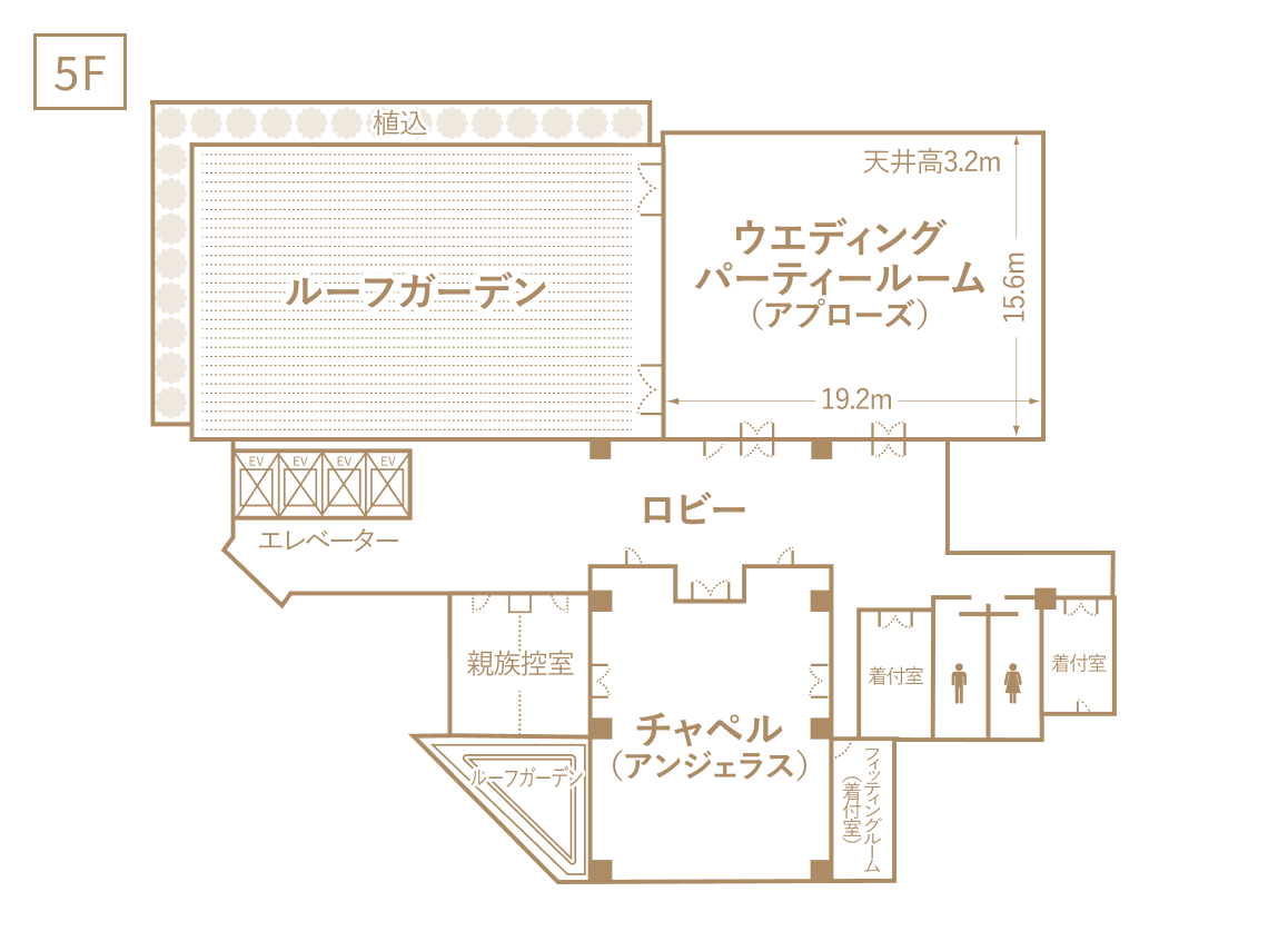 会場：平面図