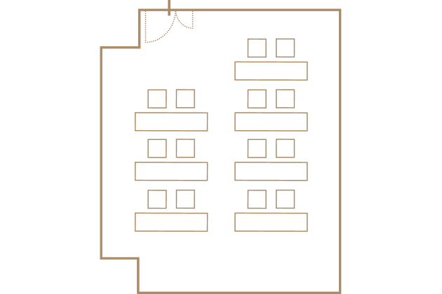 会場：平面図