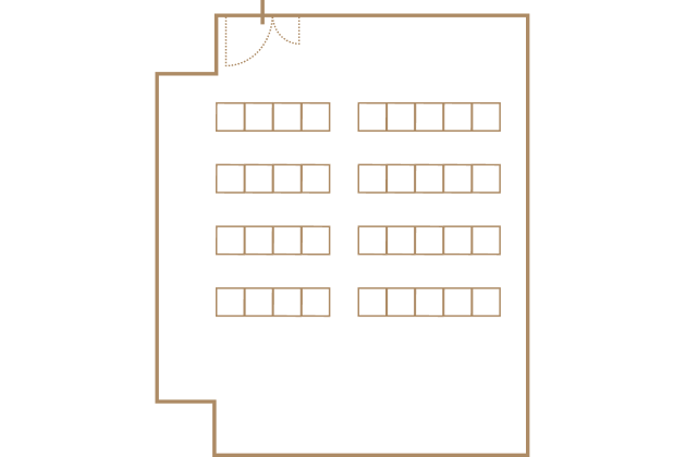 会場：平面図
