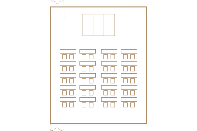 会場：平面図