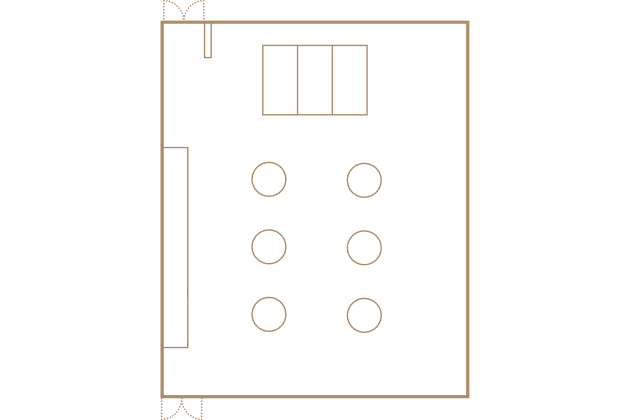 会場：平面図