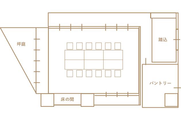 会場：平面図