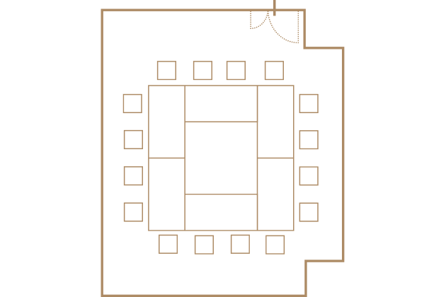 会場：平面図