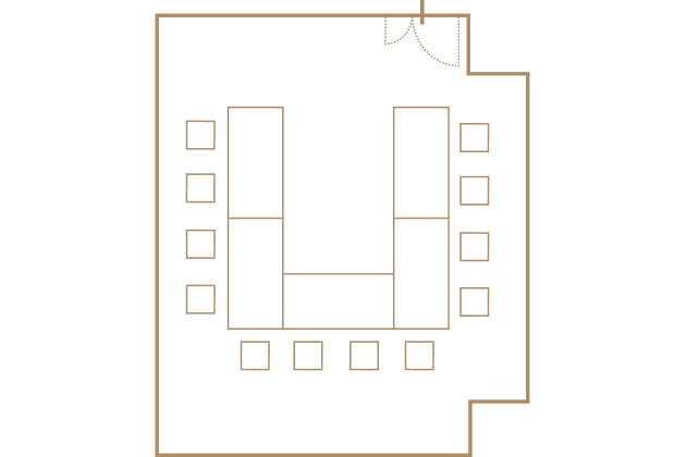 会場：平面図