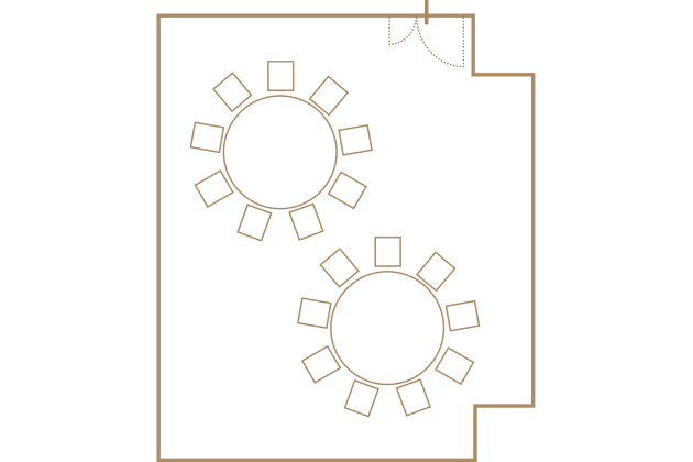 会場：平面図