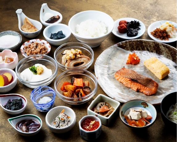 画像：朝食メニュー（和食）